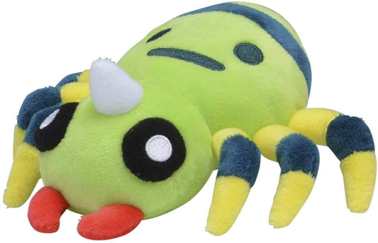 Pokemon Center: Sitting Cuties: Spinarak Plush # 167 -  Generation 2 - 6 In