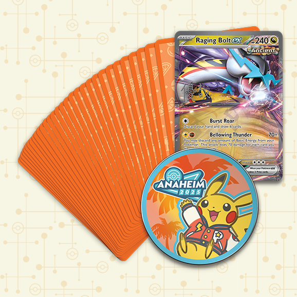 Pokemon TCG 2025 World Championships Deck - Yuya Okita JP Raging Bolt