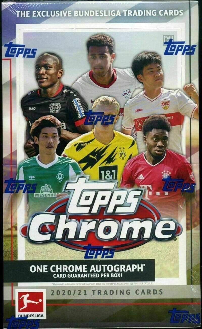 2020/21 Topps Chrome Bundesliga Soccer Hobby Box