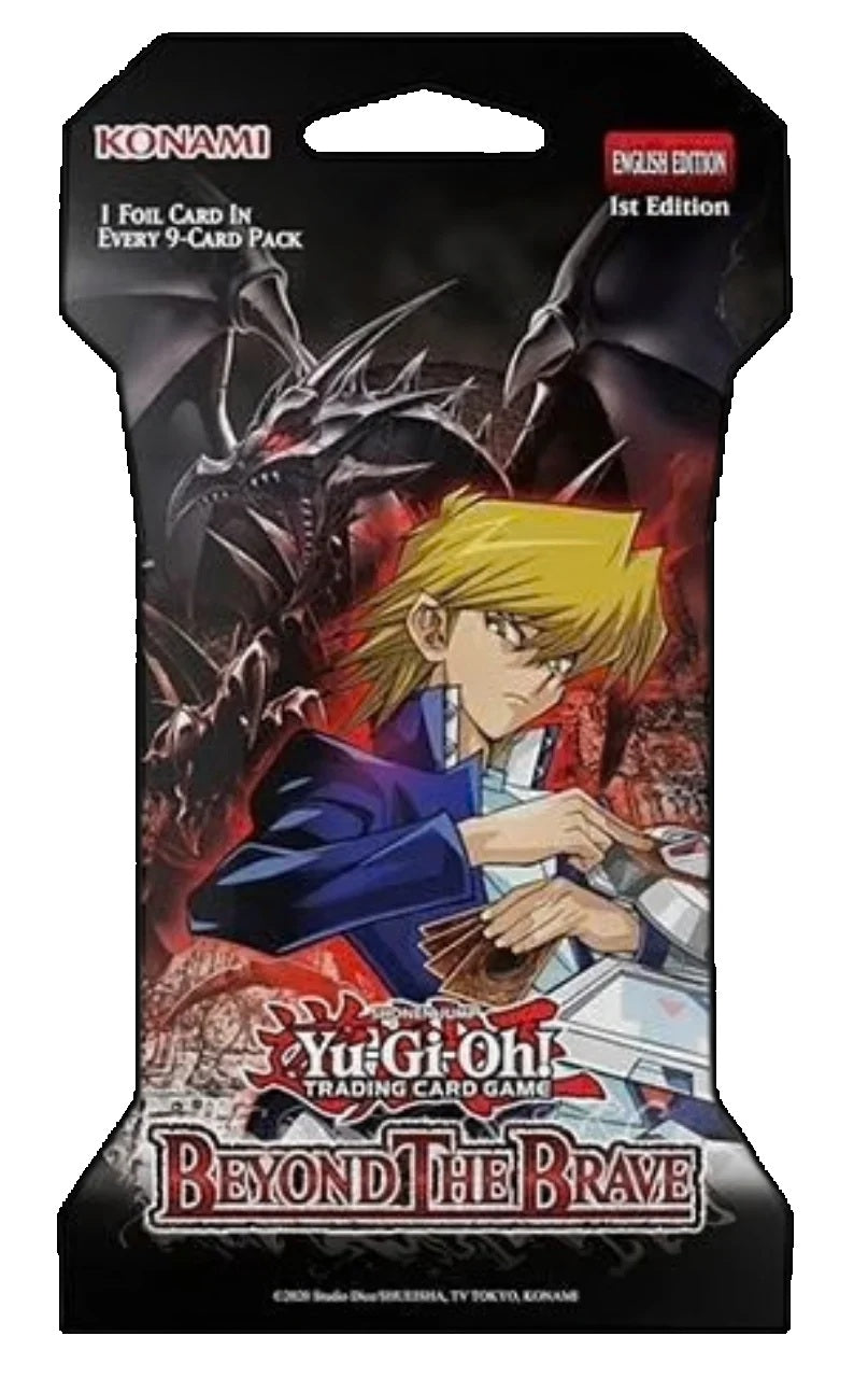Yu-Gi-Oh! TCG Beyond the Brave Sleeved Booster Pack – 1st Edition – 9 Cards – English