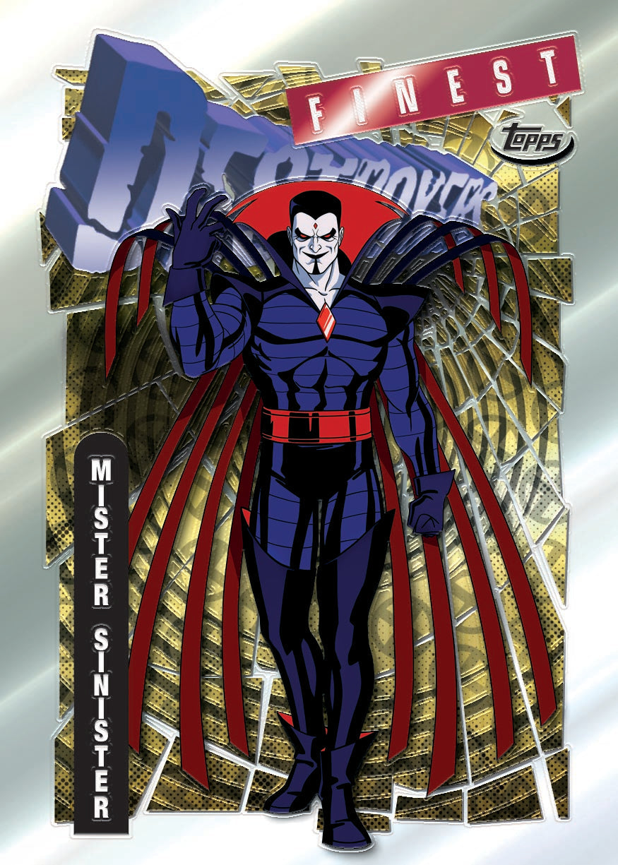 2025 Topps Finest Marvel X-Men '97 Trading Cards Hobby Box