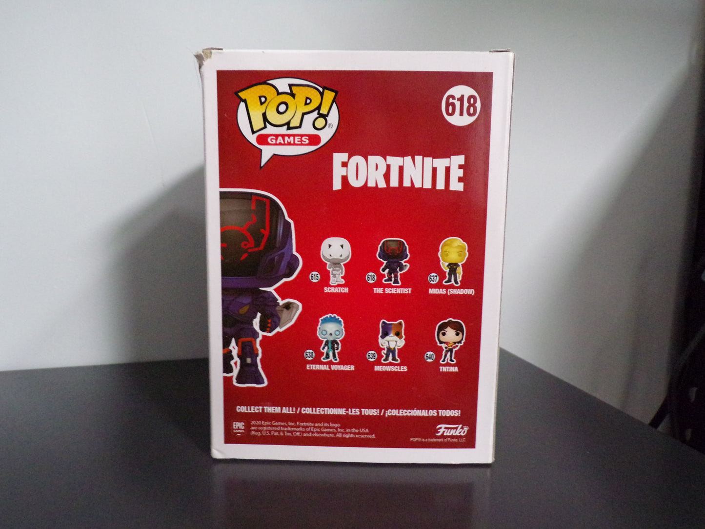 Funko Pop! Fornite - The Scientist #618