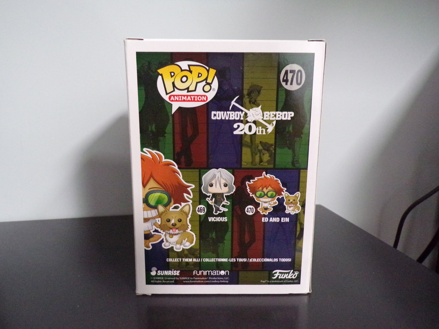 Funko Pop! Cowbow Bebop 20th - Ed and Ein #470