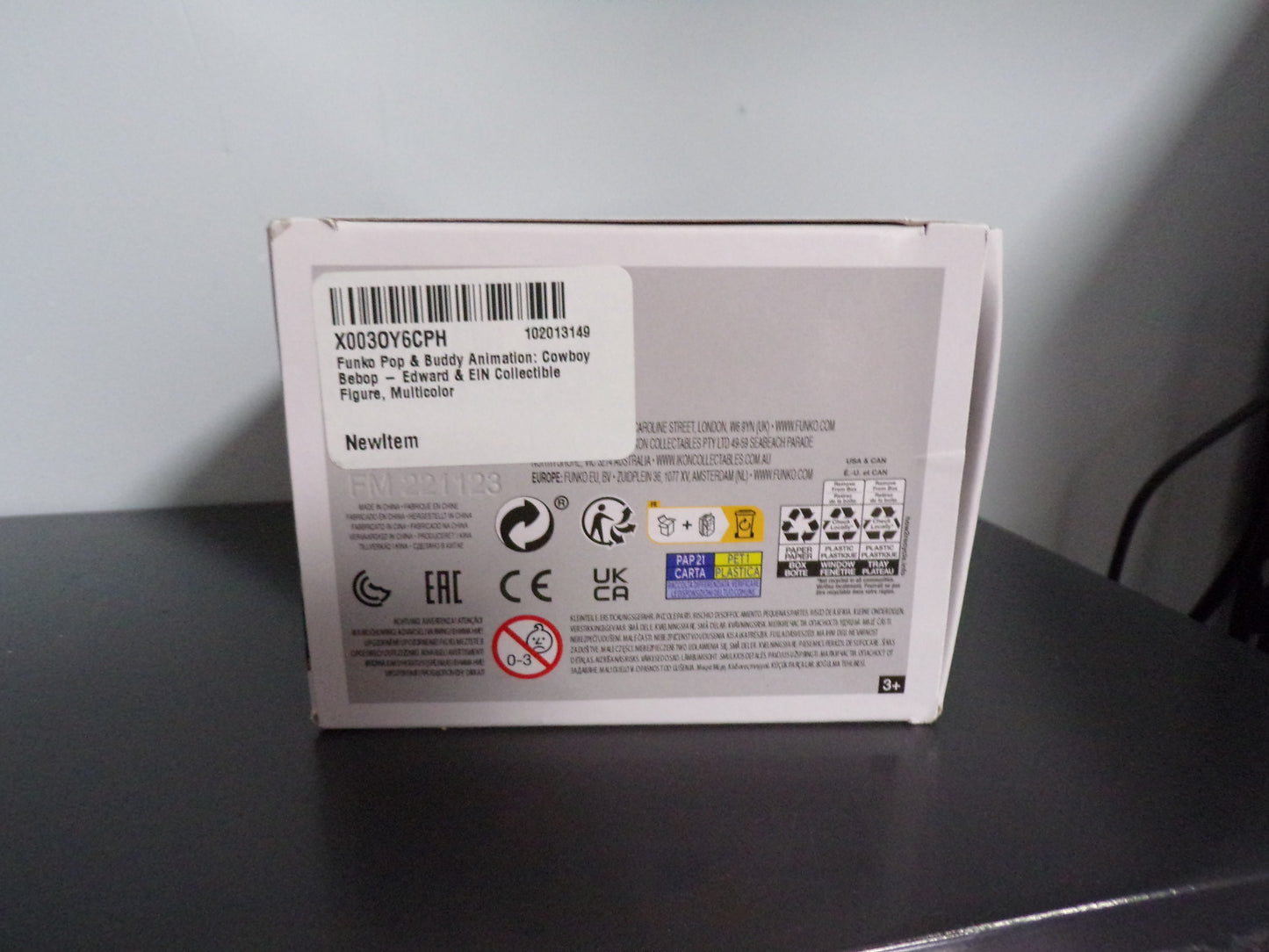 Funko Pop! Cowbow Bebop 20th - Ed and Ein #470