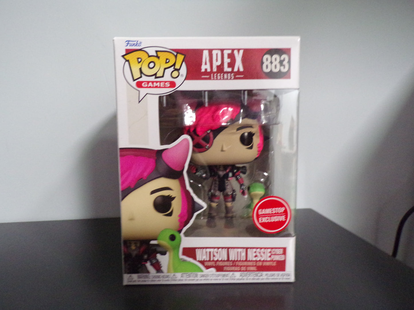 Funko Pop! Apex Legends - Wattson with Nessie (Cyber Punked) Gamestop Excl. #883