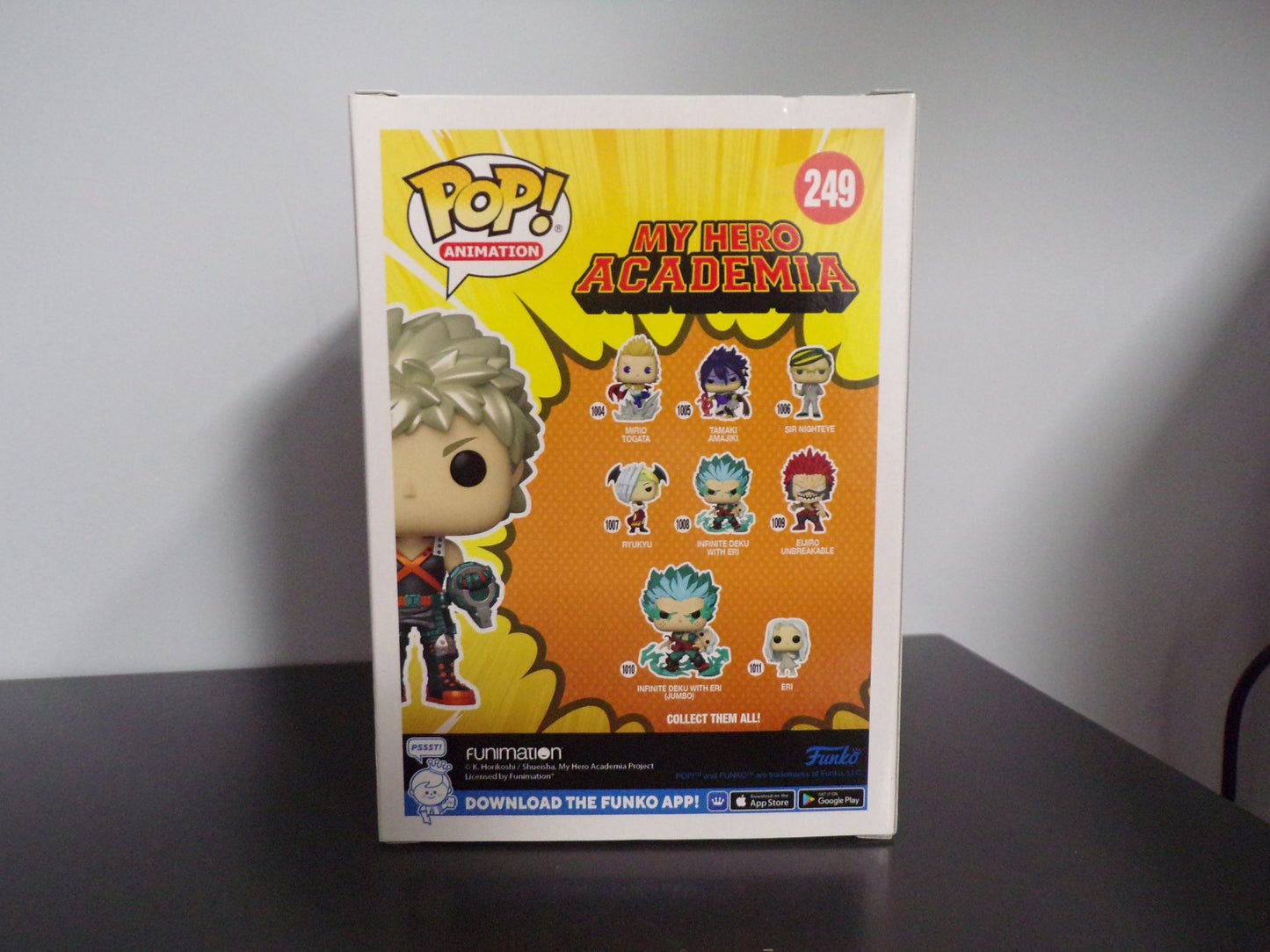 Funko Pop! My Hero Academia - Katsuki Bakugo Gamestop Exclusive #249