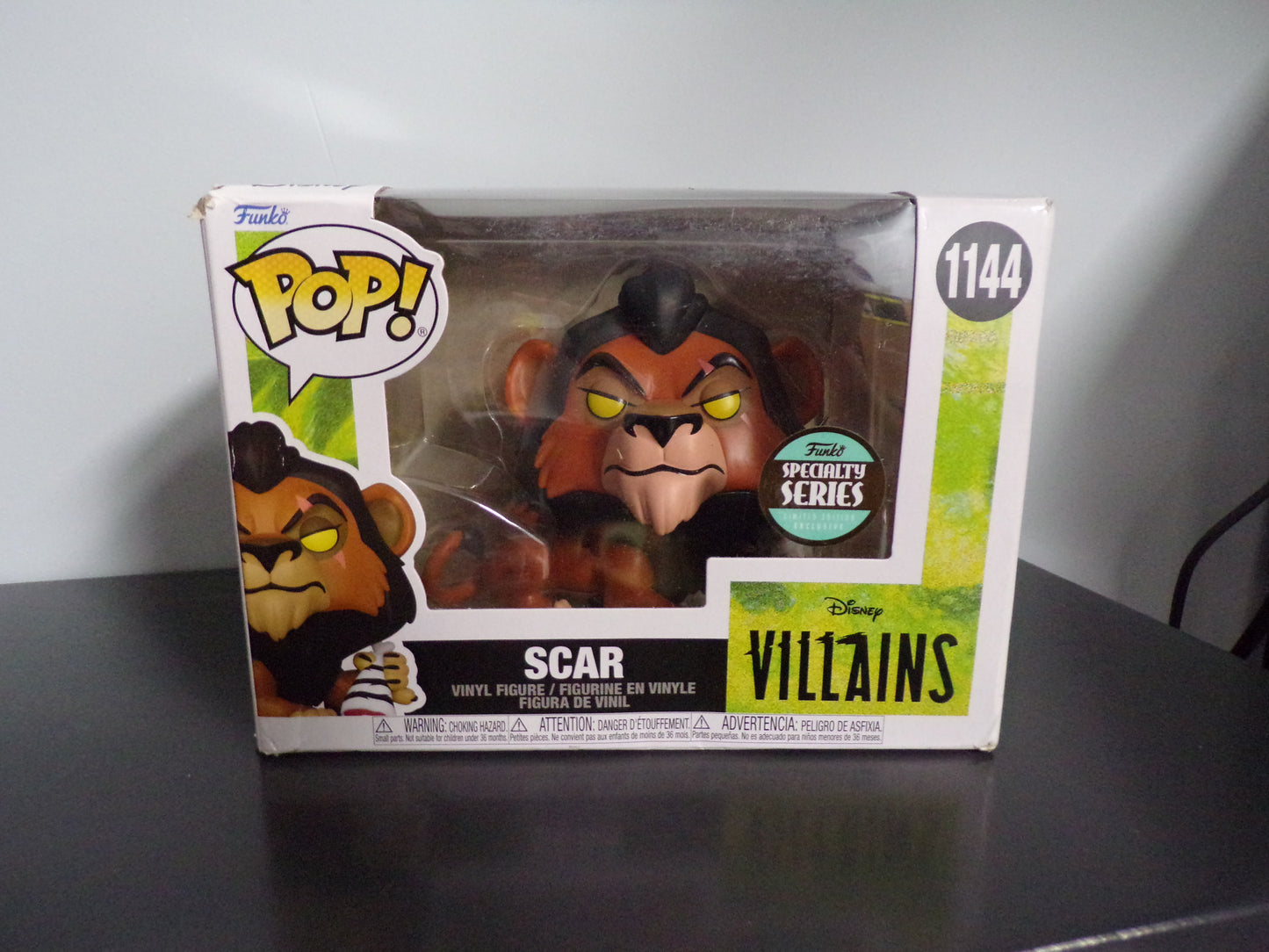 Funko Pop! Disney Villains - Scar Funko Specialty Series #1144