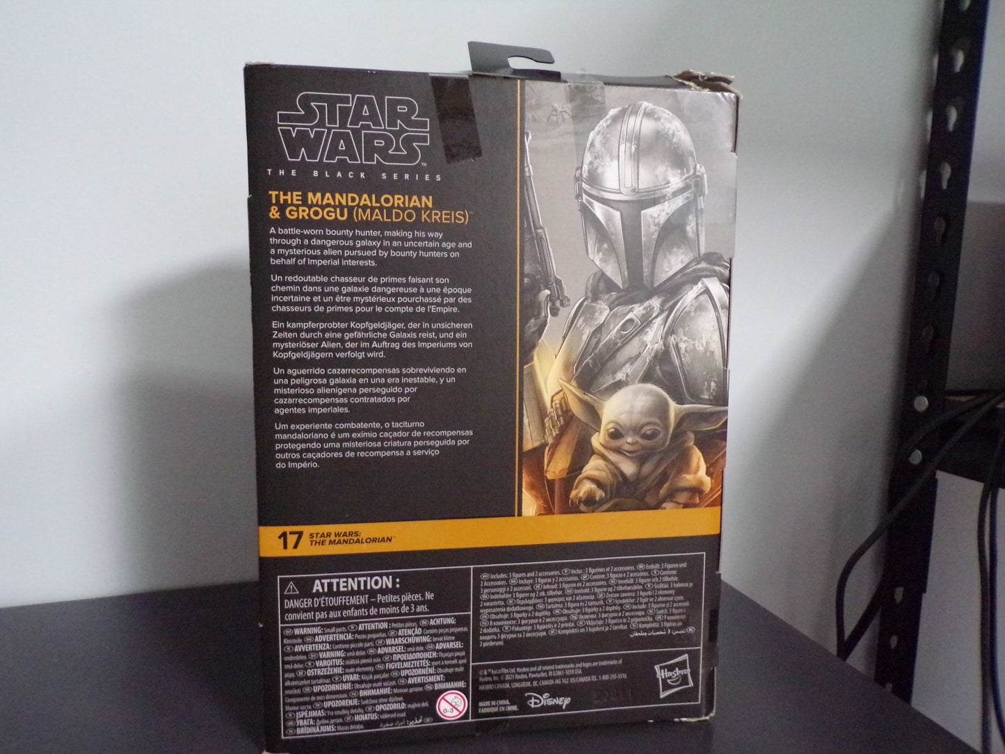 Hasbro Star Wars The Black Series - The Mandalorian & Grogu Action Figure