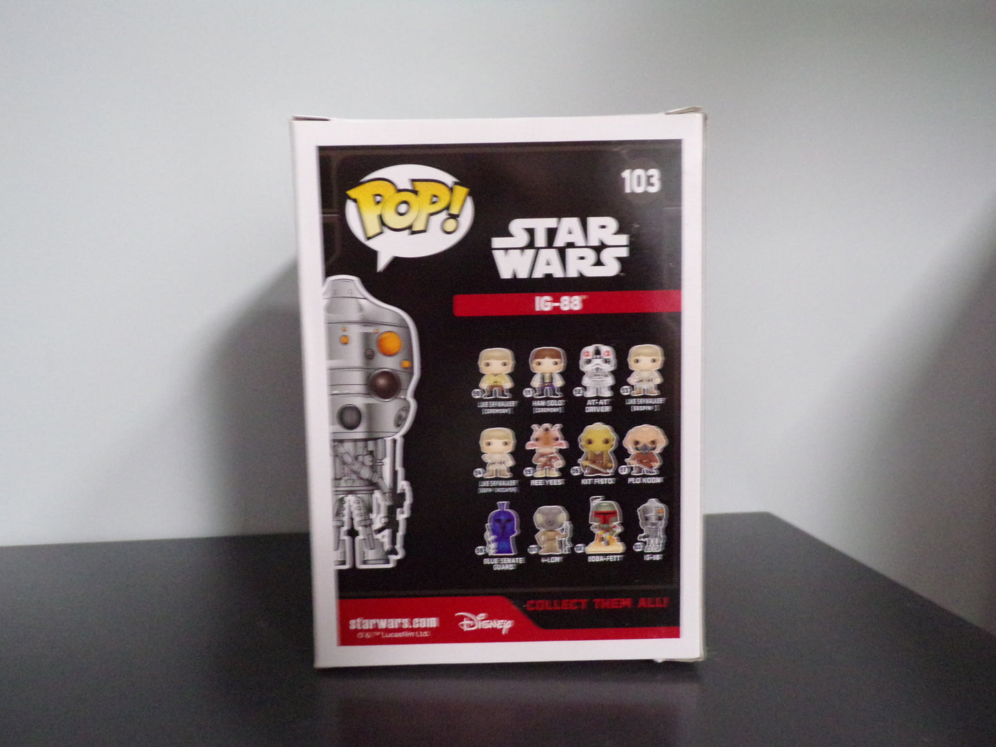 Funko Pop! Star Wars - IG-88 #103 Smuggler's Bounty Exclusive