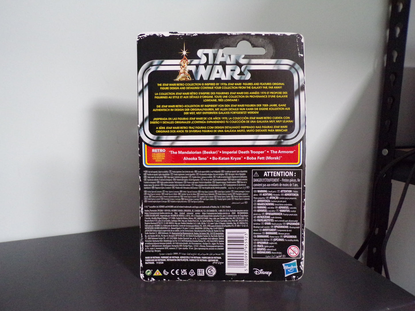 Star Wars The Mandalorian Boba Fett Kenner Retro Collection Action Figure