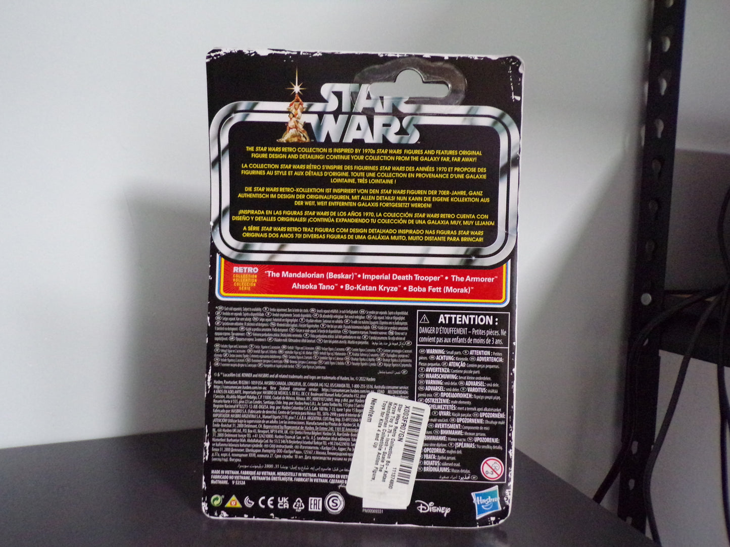 Star Wars The Mandalorian Ahsoka Tano Kenner Retro Collection Action Figure