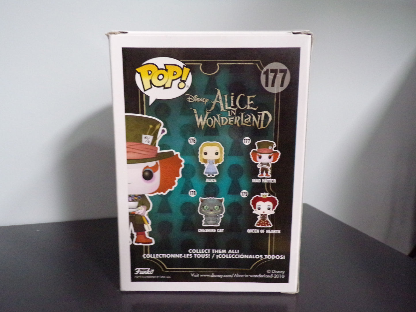 Funko Pop Disney Alice in Wonderland - Mad Hatter #177