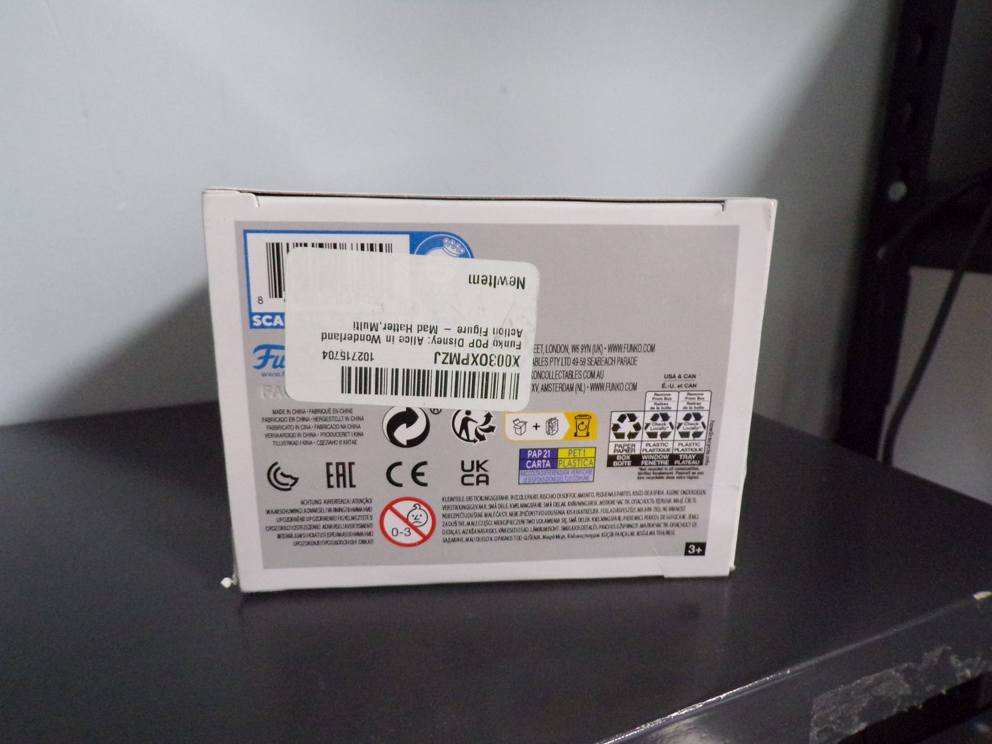 Funko Pop Disney Alice in Wonderland - Mad Hatter #177