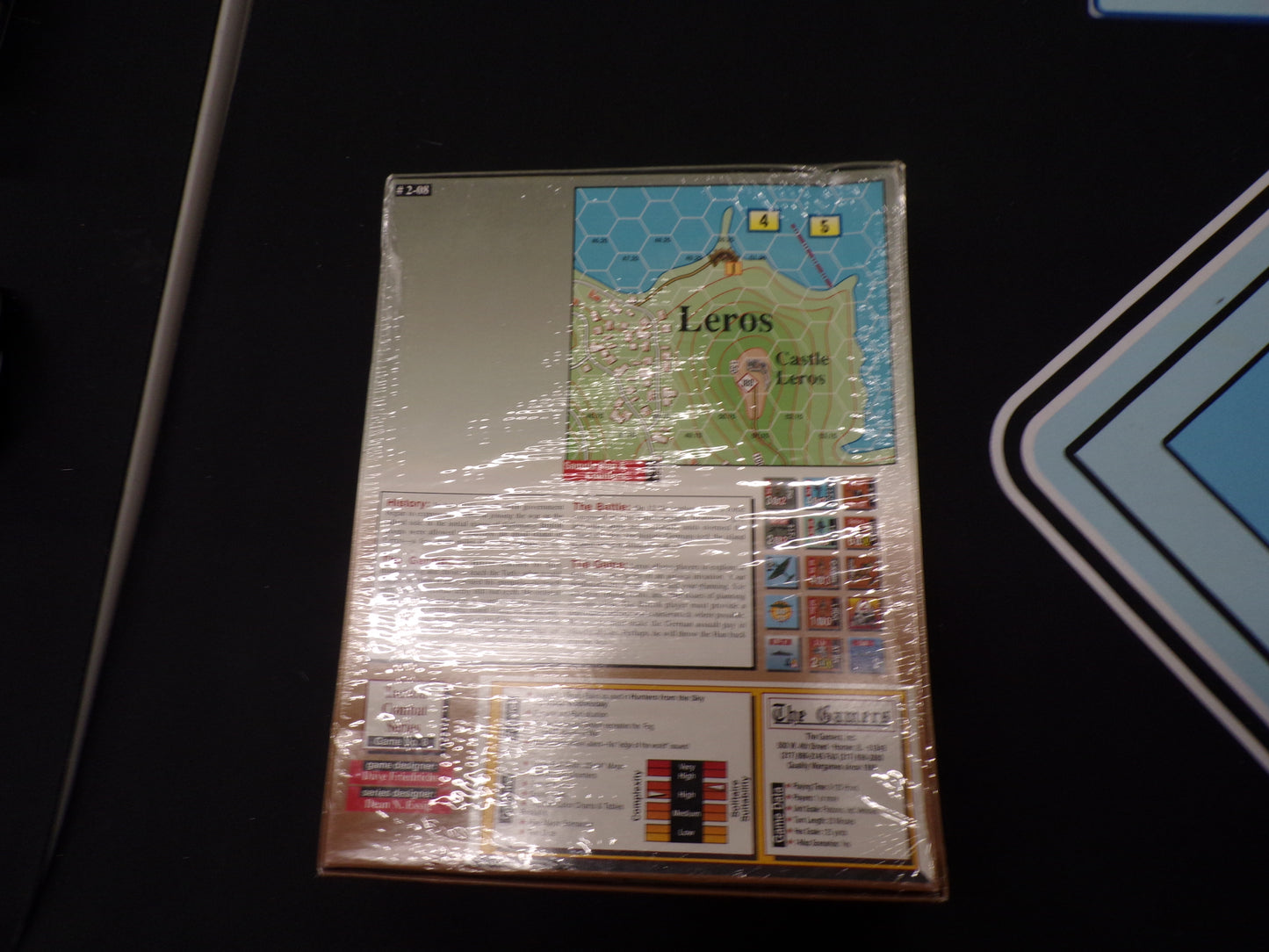 The Gamers Leros The Island Prize Board Game SEALED