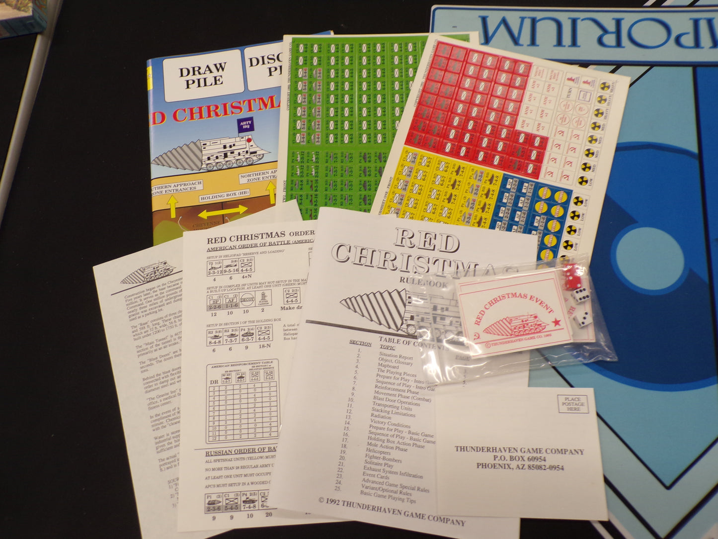 Thunderhaven Game Company Red Christmas Board Game