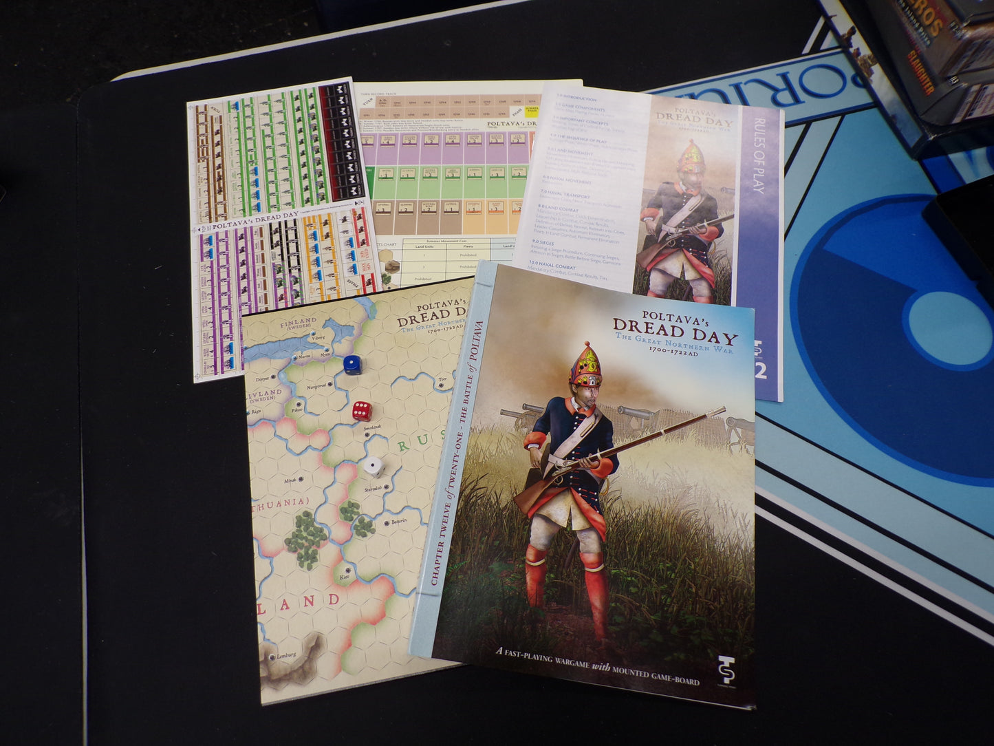 Turning Point Simulations Poltava's Dread Day Board Game (UNPUNCHED)