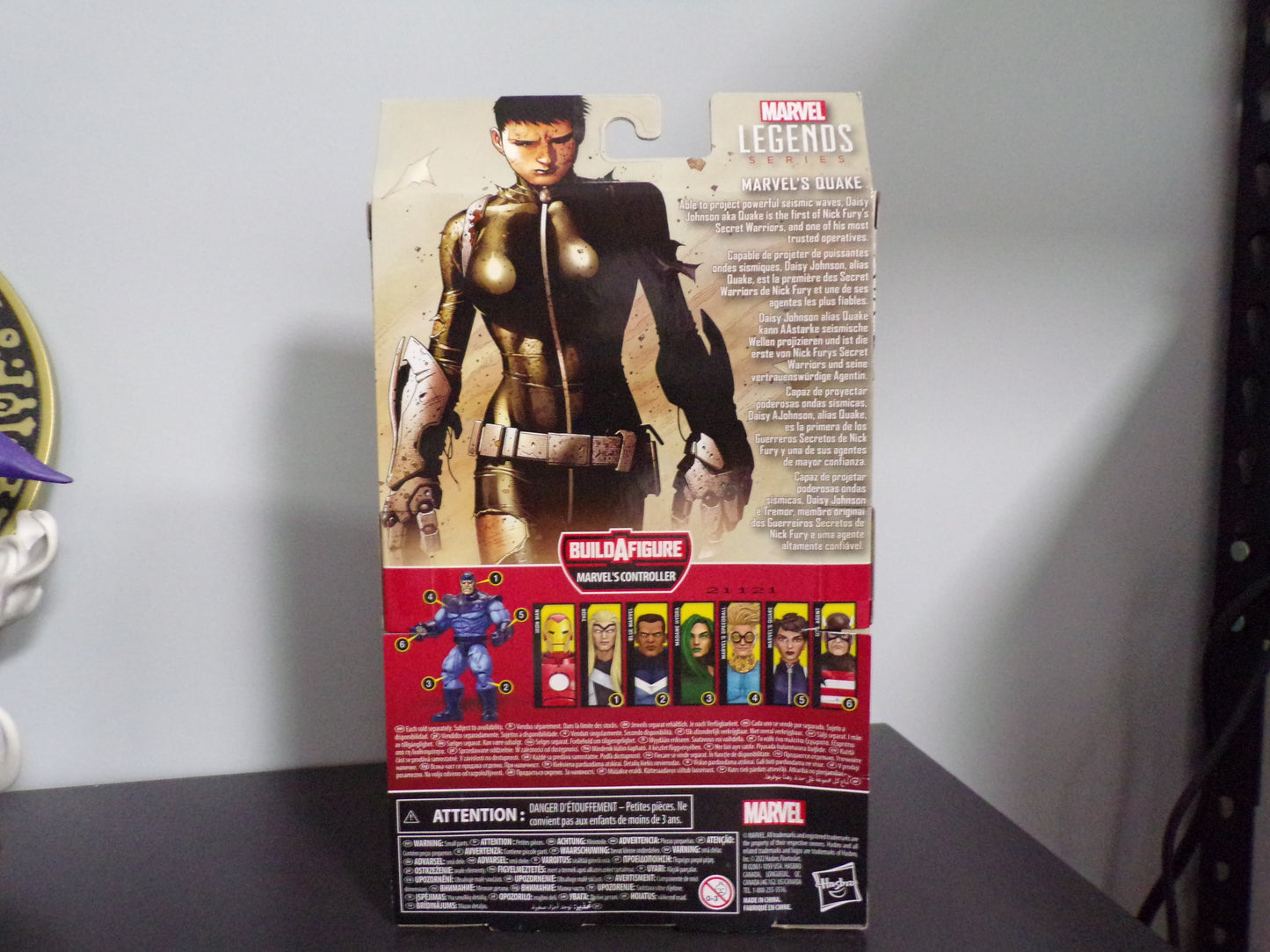 Hasbro Marvel Legends Series - Marvel's Quake Action Figure