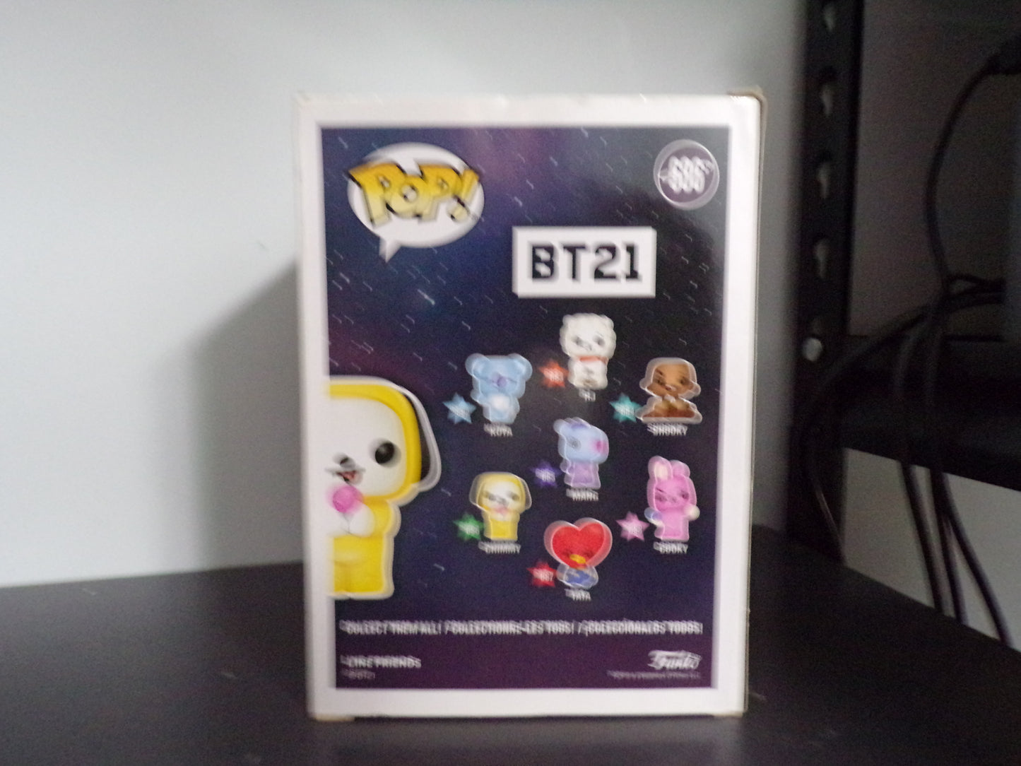 Funko Pop! BT21 - Chimmy #686 SLIGHT DAMAGE PLEASE SEE PHOTOS