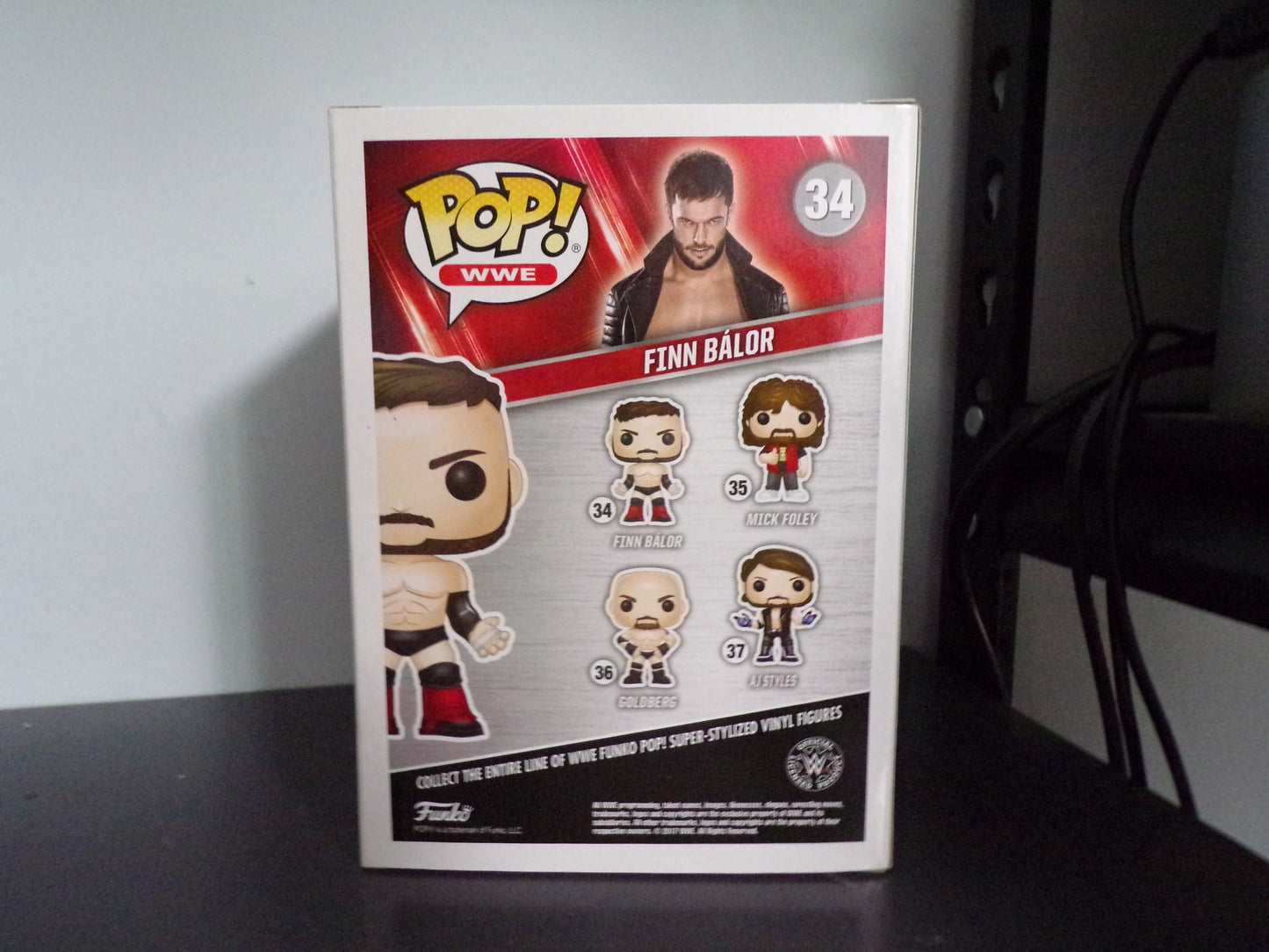 Funko Pop! WWE - Finn Balor Limited Chase Edition #34 w/ Protector