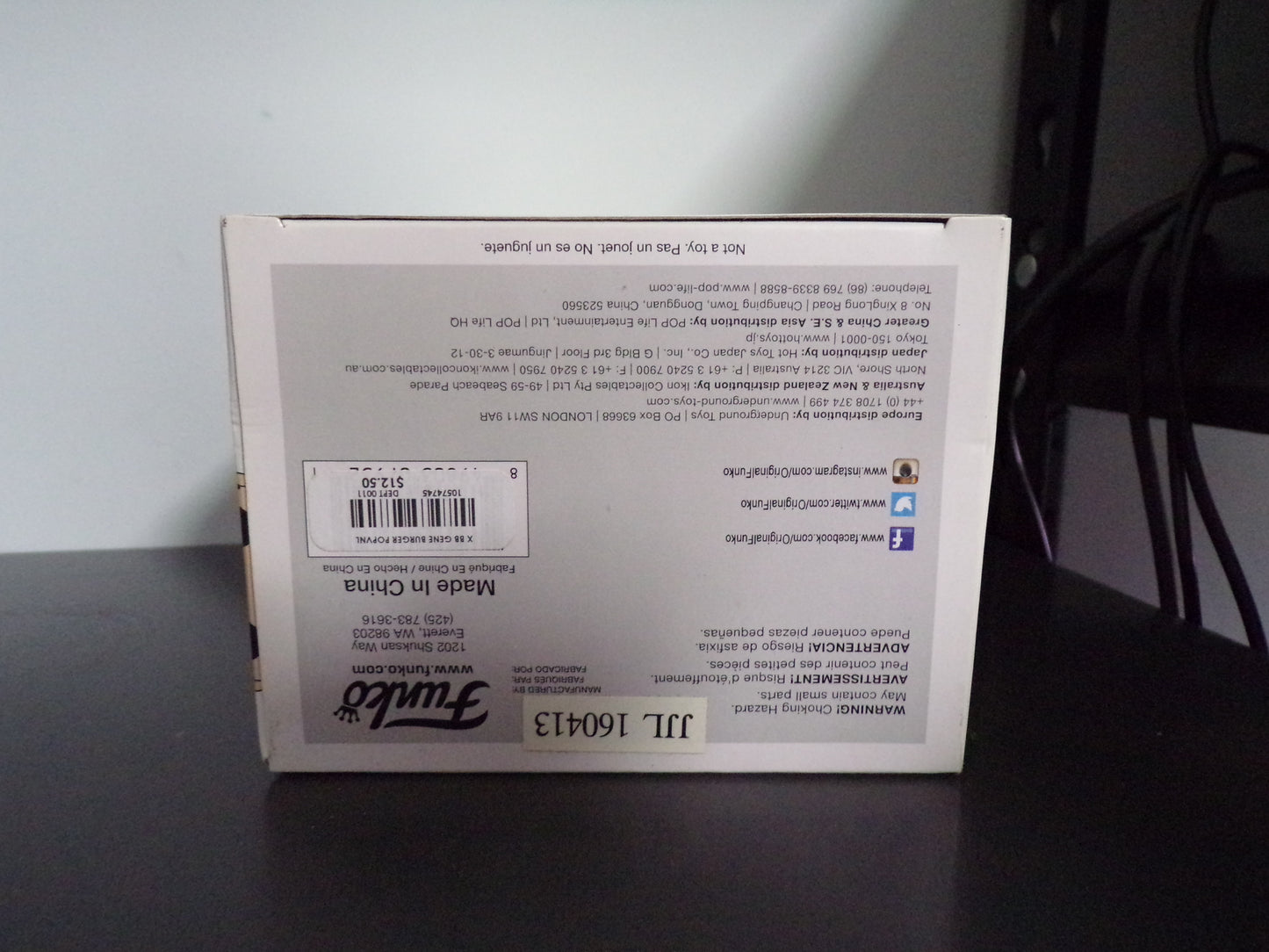 Funko Pop! Bob's Burgers - Burger Suit Gene Hot Topic Exclusive #105