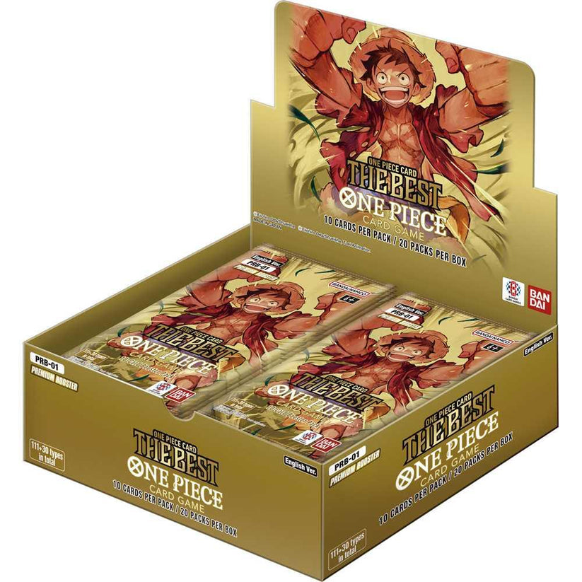 One Piece TCG: Premium Booster - Booster Box - The Best (PRB-01) - Pre   Collectors Emporium NY