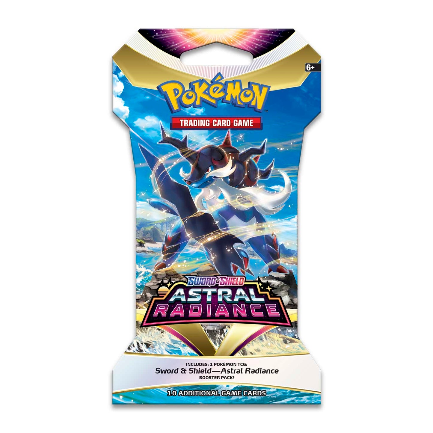 Pokemon TCG: Sleeved Booster Pack Case - Astral Radiance (144 Packs)