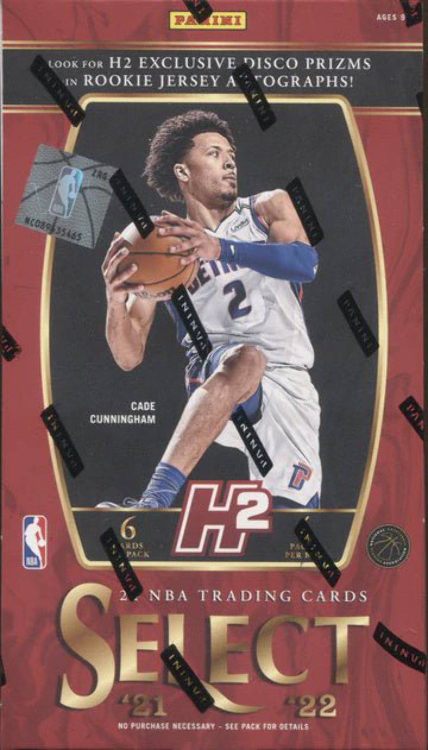 2021-22 Panini Select H2 Basketball Box