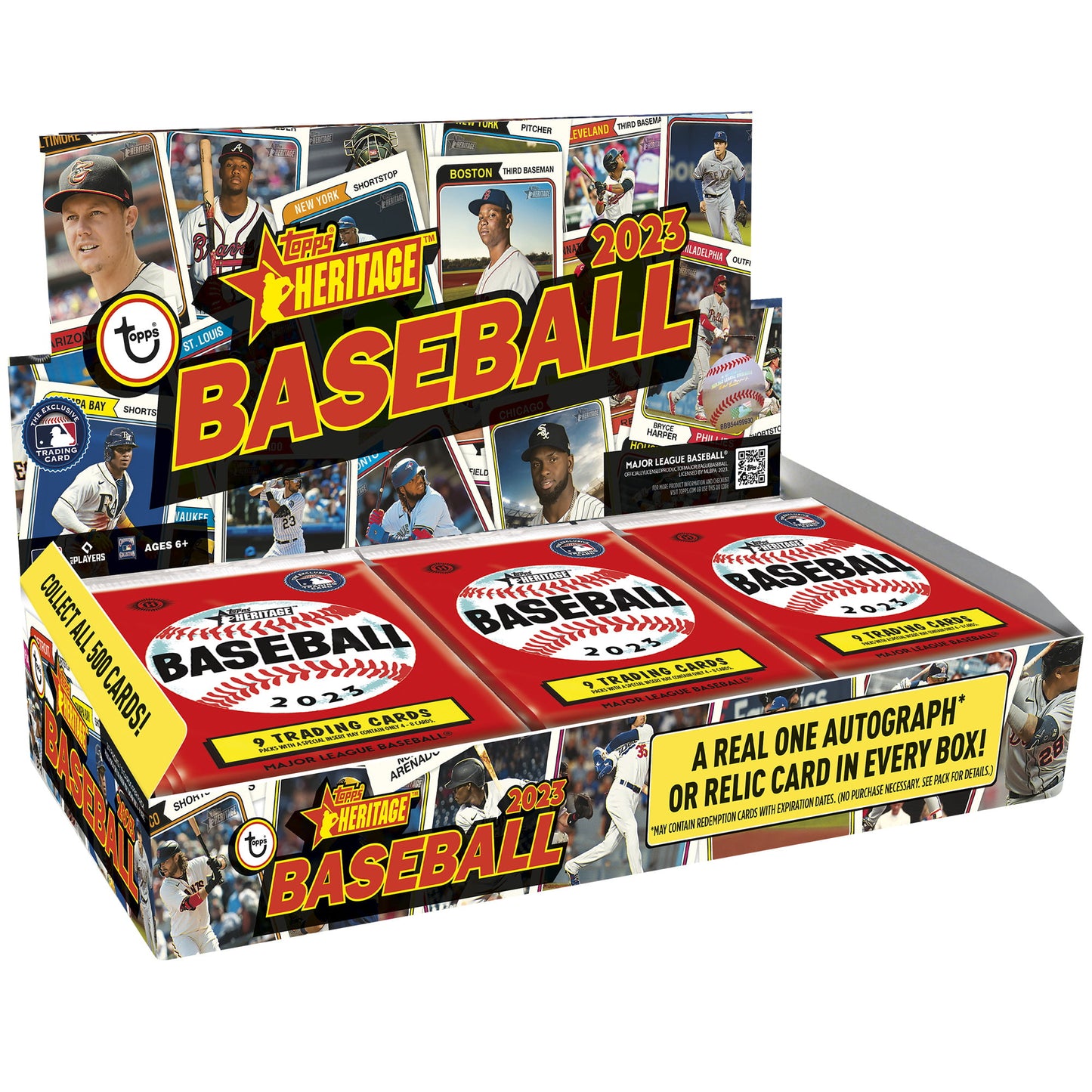 2023 Topps Heritage High Number Baseball Hobby Box