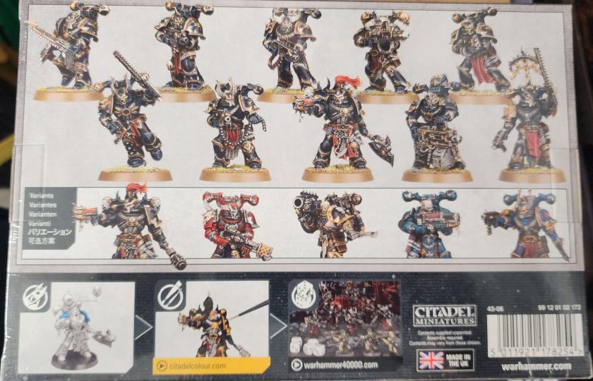 Games Workshop - Warhammer 40K - Chaos Space Marines - Legionaries