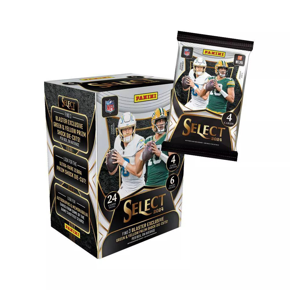 Panini 2024 NFL Select Football Trading Card Blaster Box