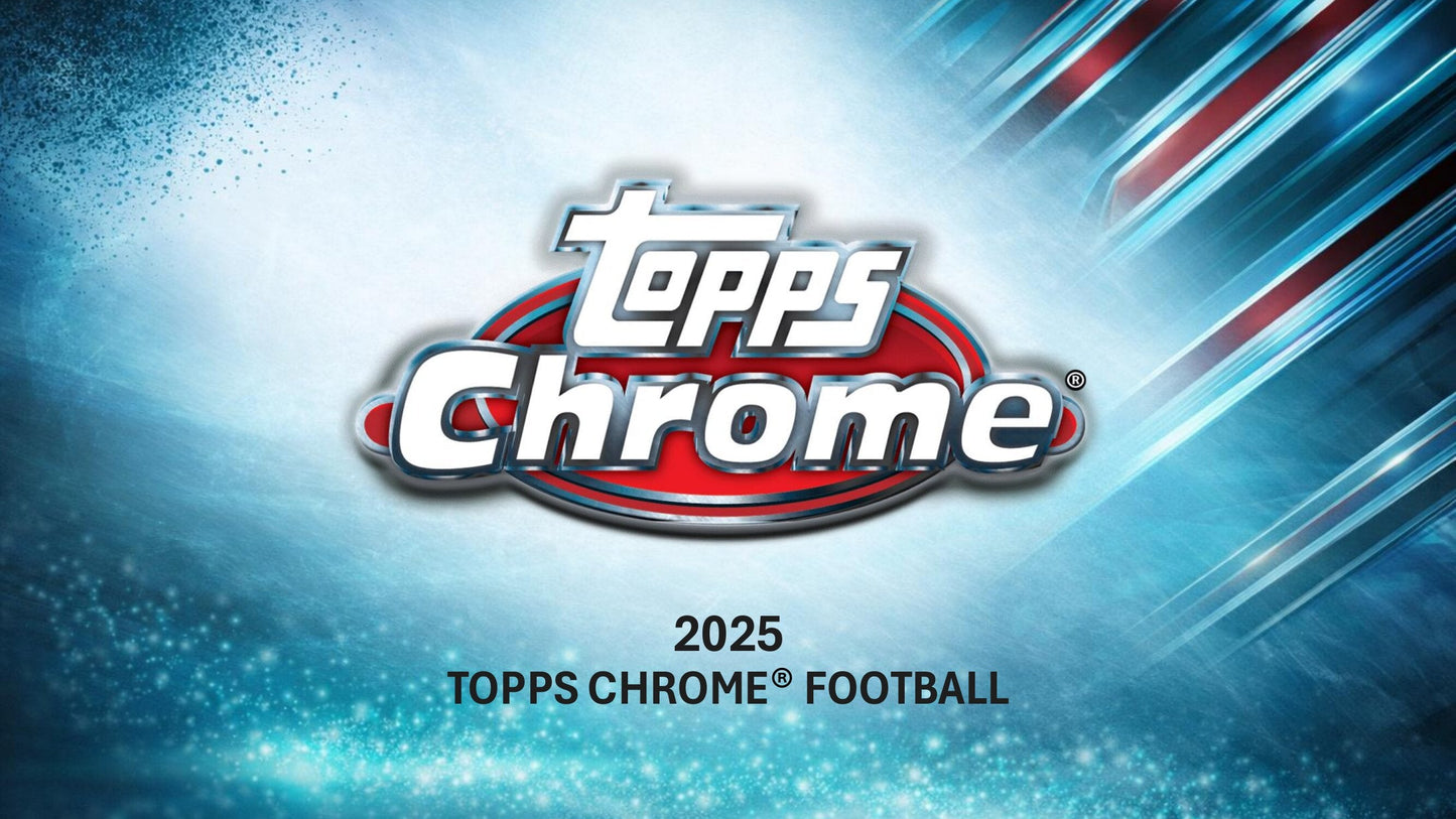 2025 Topps Chrome Football Blaster Pack