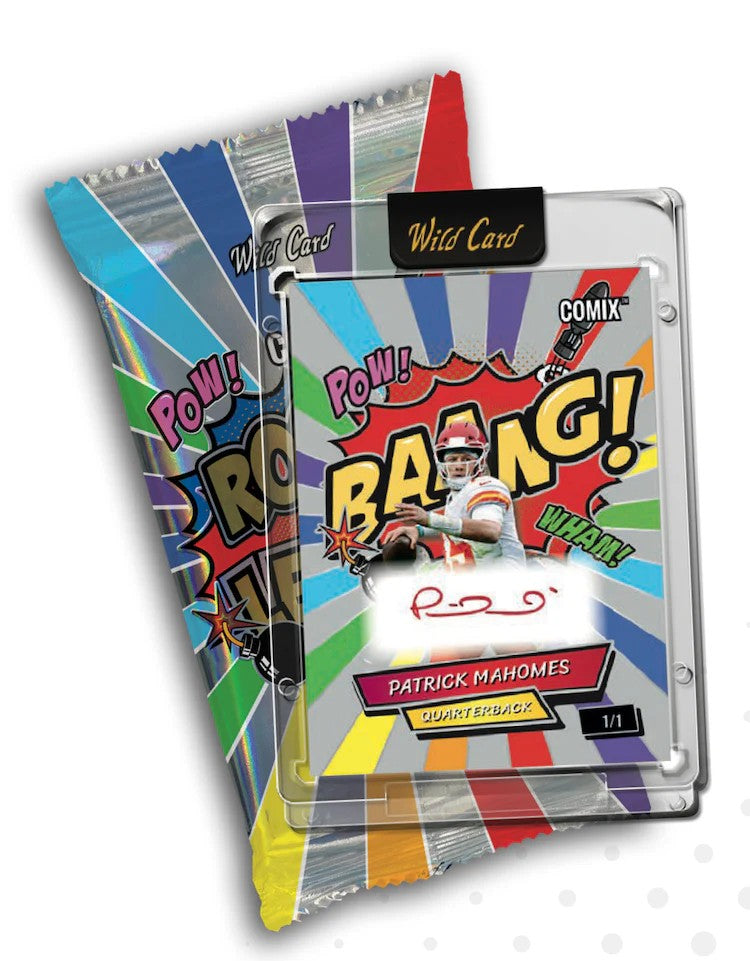 Wild Card 2025 Comix Rookie And Legend Football Hobby Box