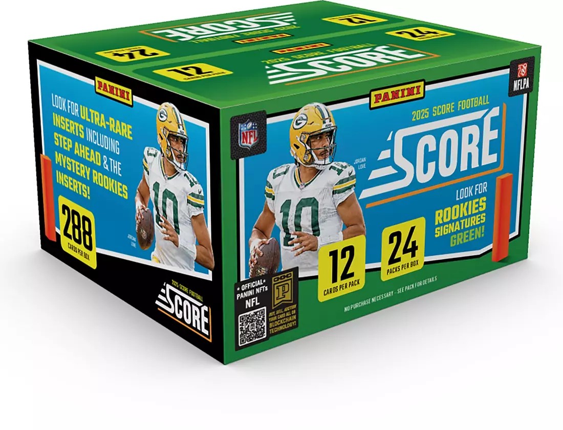 Panini 2025 Score Football NFL Retail Box