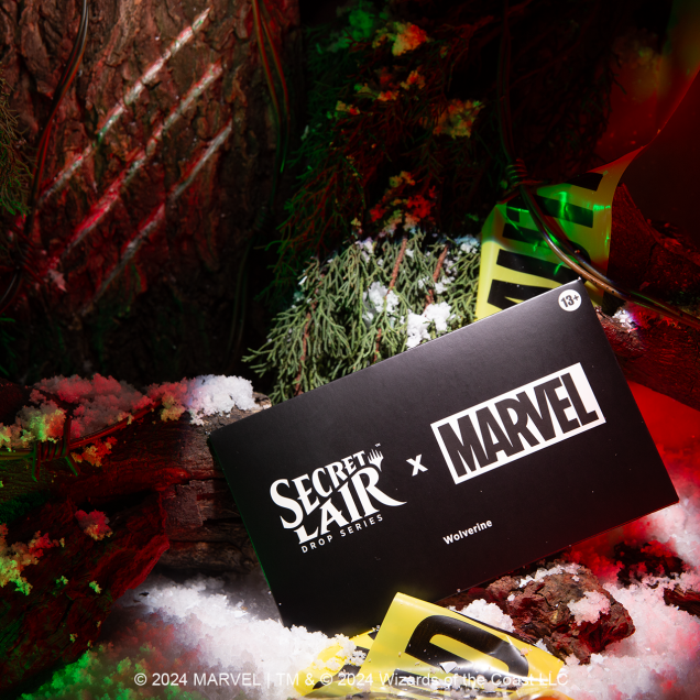 Magic the Gathering Secret Lair x Marvel's Wolverine - Rainbow Foil Edition