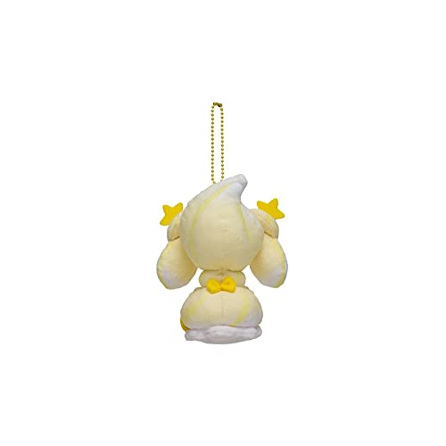 Pokemon Center Alcremie Mawhip A La Mode Lemon Yellow 6 Inch Keychain Plush
