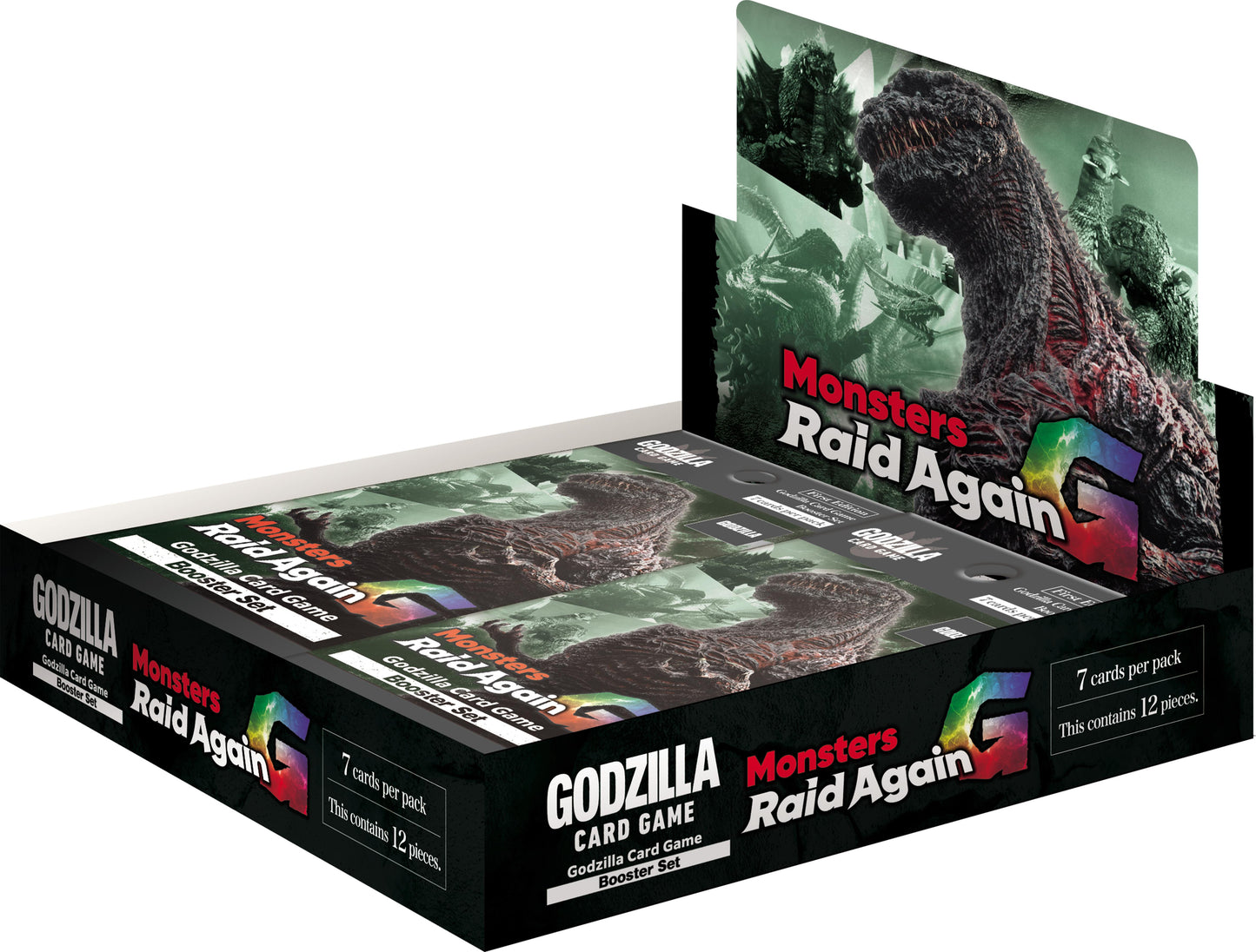 Godzilla Card Game Monster Raid Again G (BP02) Booster Box - 12 Packs