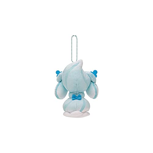 Pokemon Center Alcremie Mawhip A La Mode Mint Blue 6 Inch Keychain Plush