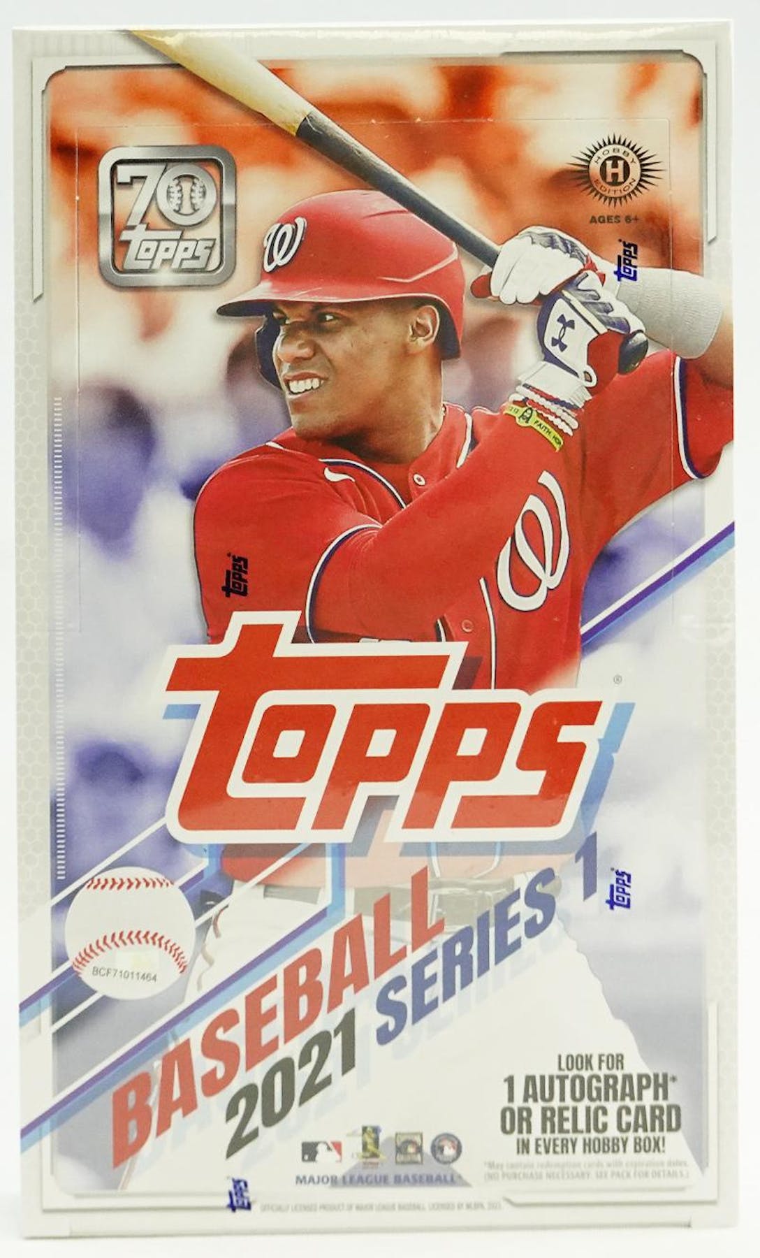  2021 Topps Series 1 Baseball 70 Years of Topps