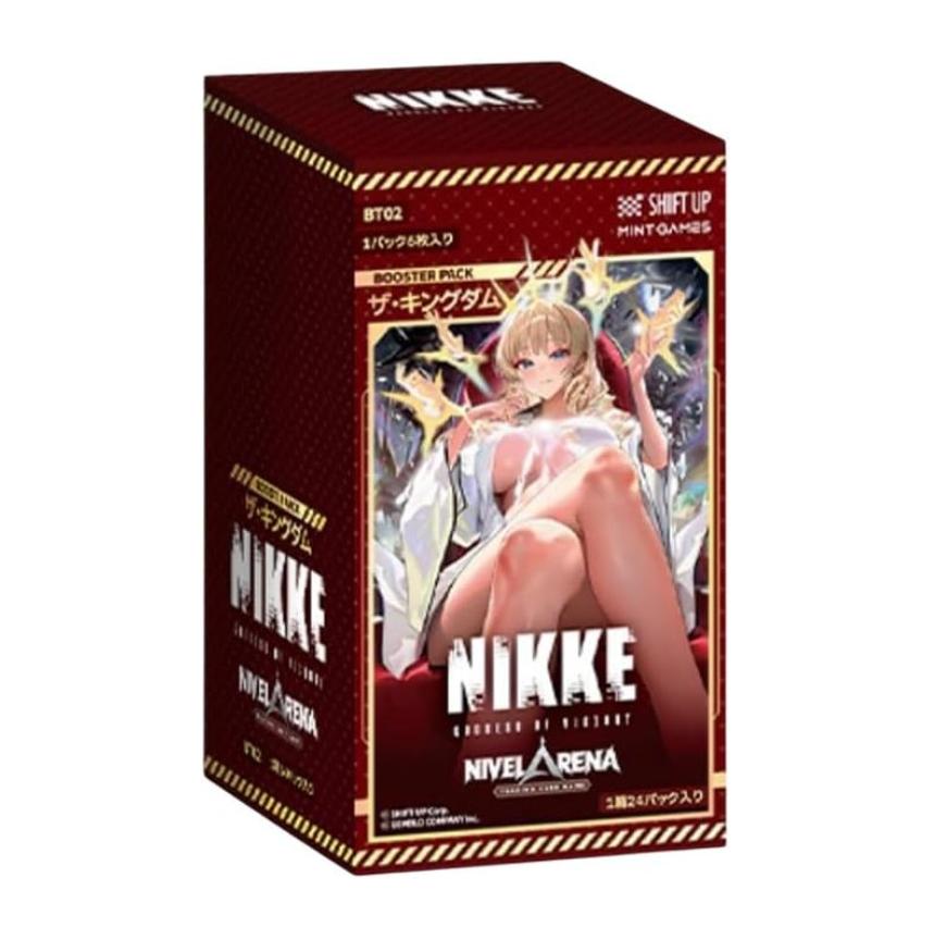 Nivel Arena Goddess of Victory NIKKE The Kingdom (BT02) Booster Box (Japanese) - 24 packs