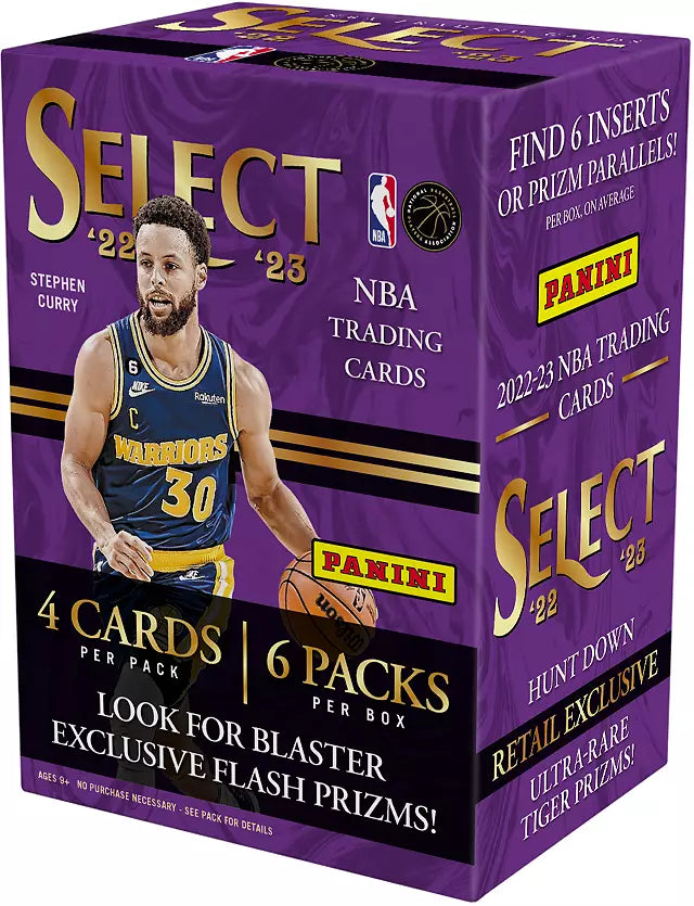 NBA Panini 2023 Select Basketball Trading Card BLASTER Box