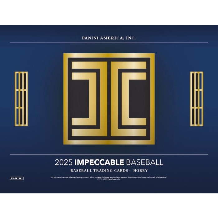 Panini 2025 Impeccable Baseball Hobby Box