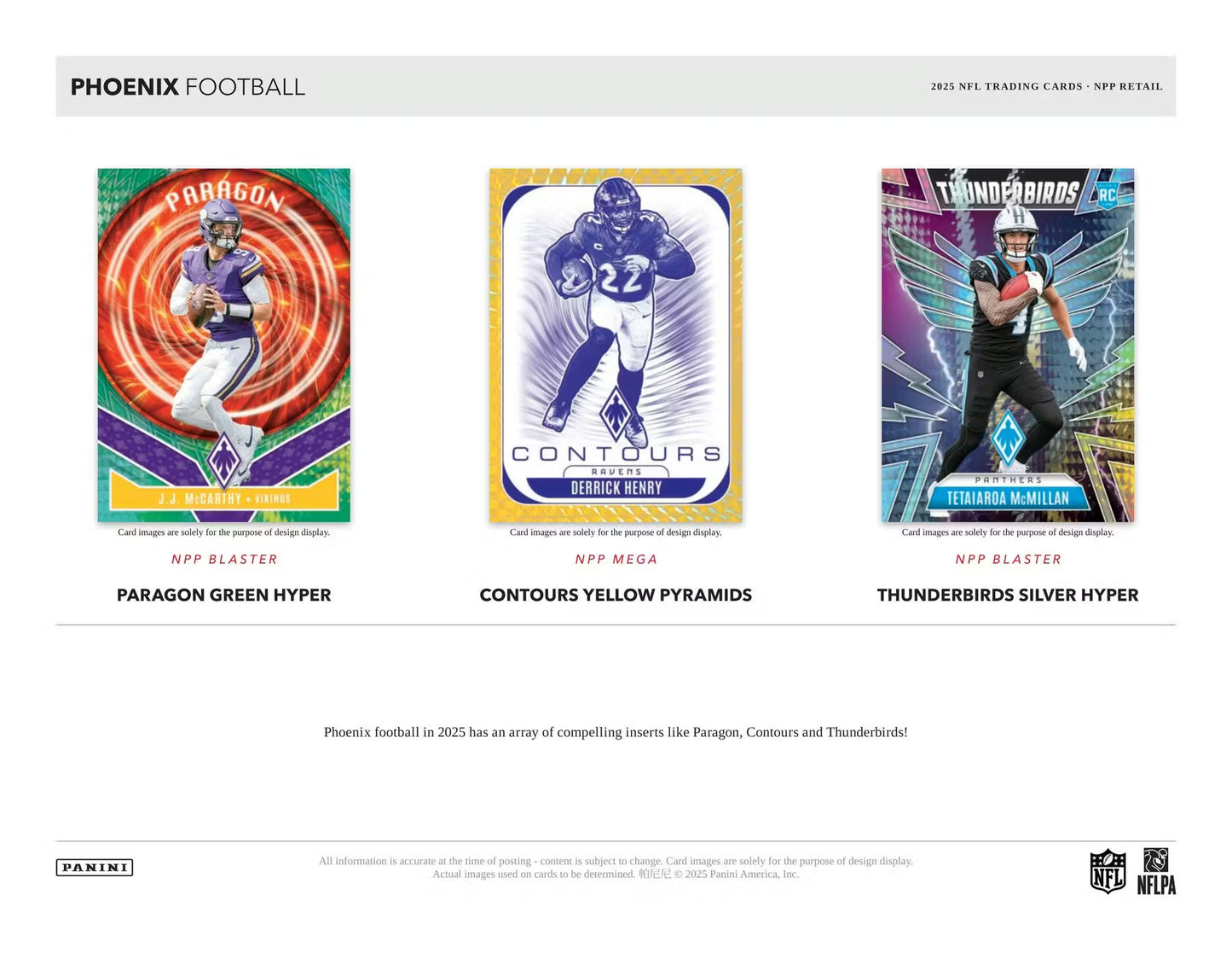 Panini 2025 Phoenix Football Mega Box