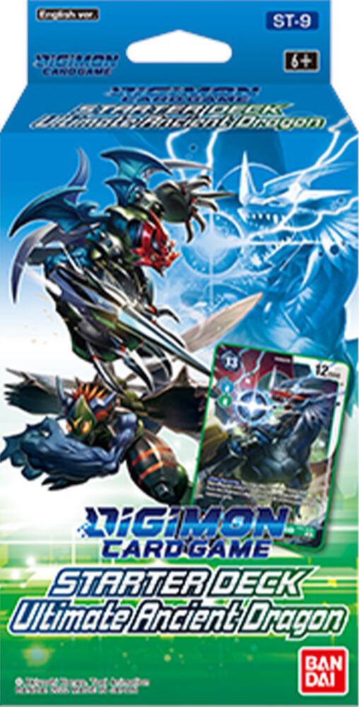 BANDAI NAMCO Entertainment Bandai | Digimon Card Game: Starter Deck - Ancient Dragon ST9 | Card Game | Ages 6+ | 2 Players | 10 Minutes Playing Time, Multicolor, 1. Starter Decks (BCL2611042)