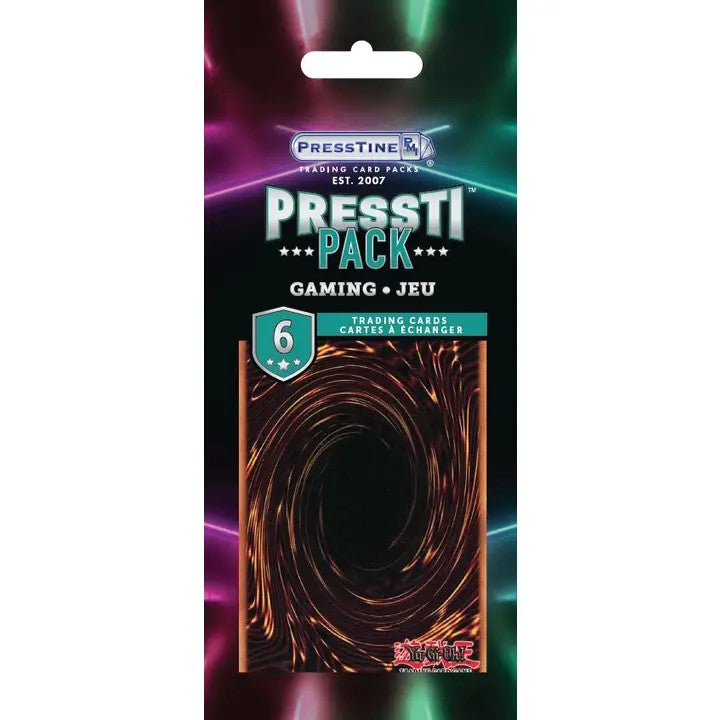 Presstine Pressti Pack Yu-Gi-Oh! Mystery Pack - 6 Cards