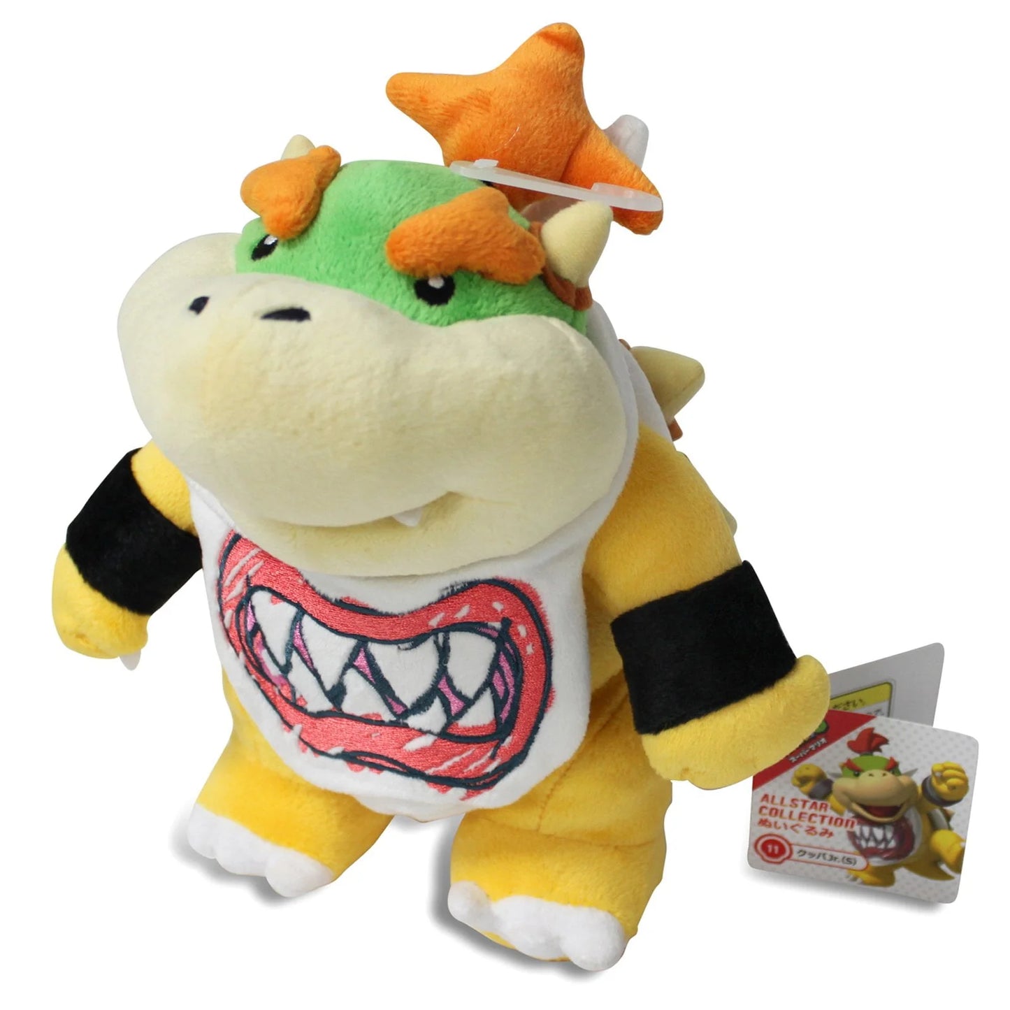 Little Buddy Super Mario All Star Collection 1424 Bowser Jr. Stuffed Plush, 8"