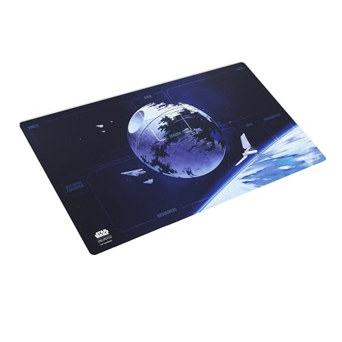 Star Wars Unlimited Death Star Prime Game MAT - Officially Licensed, Full-Color Printed, Playmat, Slip-Resistant 24" by 14" Rubber Mat, Compatible with TCGs & LCGs, Made by Gamegenic
…