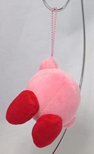 Sanei Hanging Kirby KPM3 4 Inch Plush Keychain