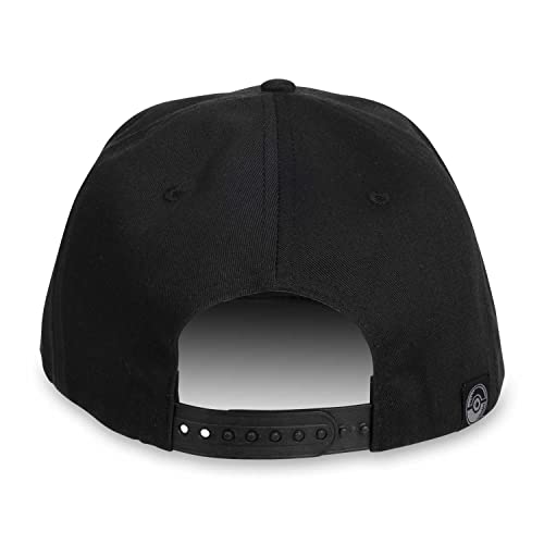 Pokemon Center Rayquaza Black Flat-Bill Hat (One Size-Adult)