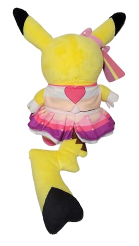 Pokemon Center Pikachu Idol Pop Star Cosplay Plush 8" Toy Doll