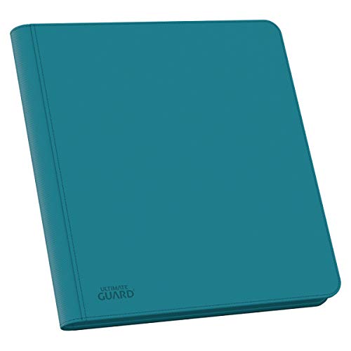 Ultimate Guard Quad Row Zipfolio Xenoskin Card Sleeves, Petrol